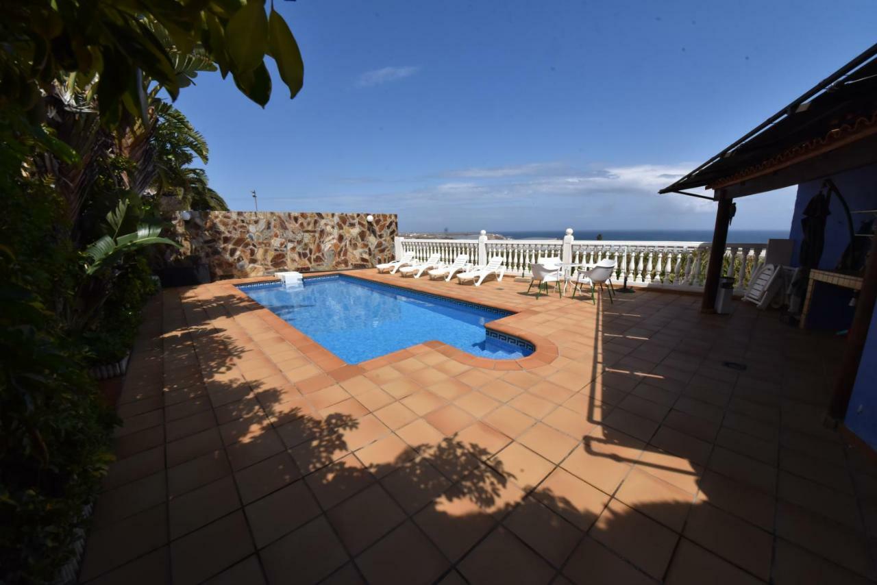Casa El Tonelero Con Jardin Y Piscina Privada Villa Galdar Exterior photo